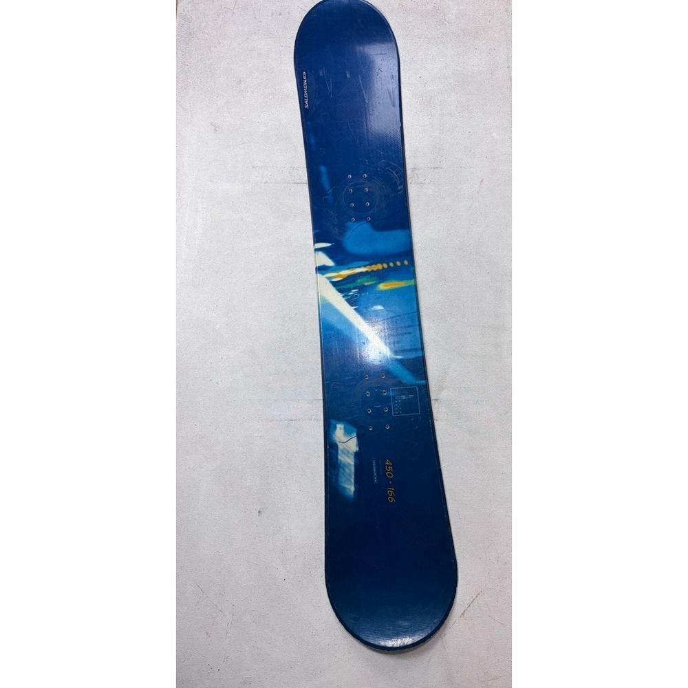 Salomon 450 166 Snowboard Freestyle All Mountain Directional Camber Blue France